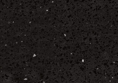 sparkling black quartz